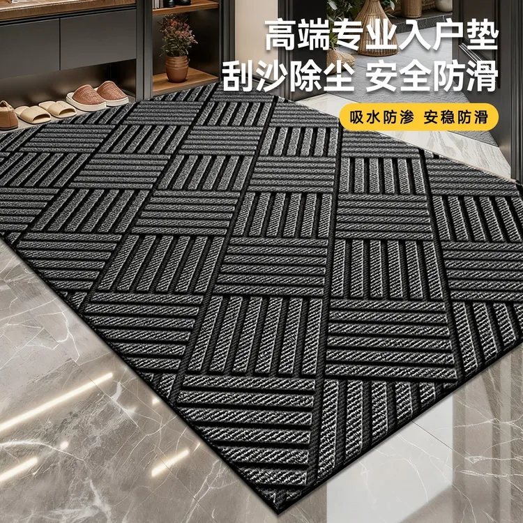 轮胎纹地毯地垫入户门垫户外垫子2026新款玄关PVC防滑垫家用脚垫商品图