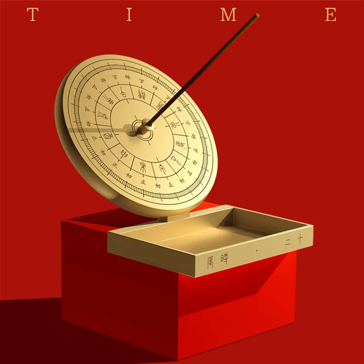 环贝十二时辰香道礼盒沉香线香盘香香插香家卧室持久留香桂花香薰