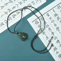 和田玉弥勒佛笑口常开佛公吊坠脖挂