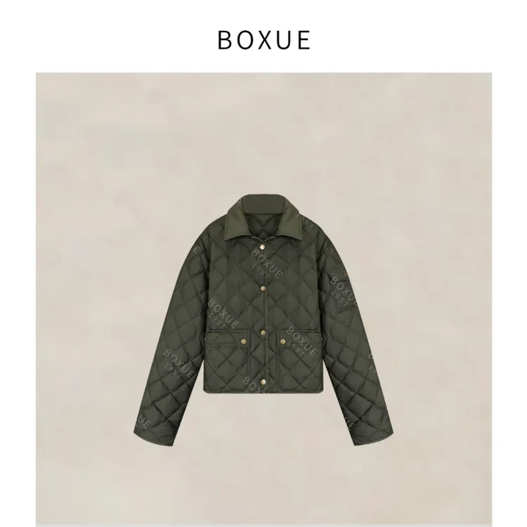 BOXUE“小木屋”2025冬季高级感90鸭绒羽绒服 外套#250918W5031