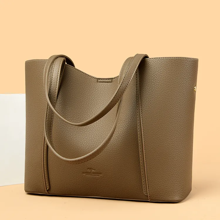 琳蒂袋鼠皮包托特包女士2025新款时尚百搭日常通勤大容量单肩包软