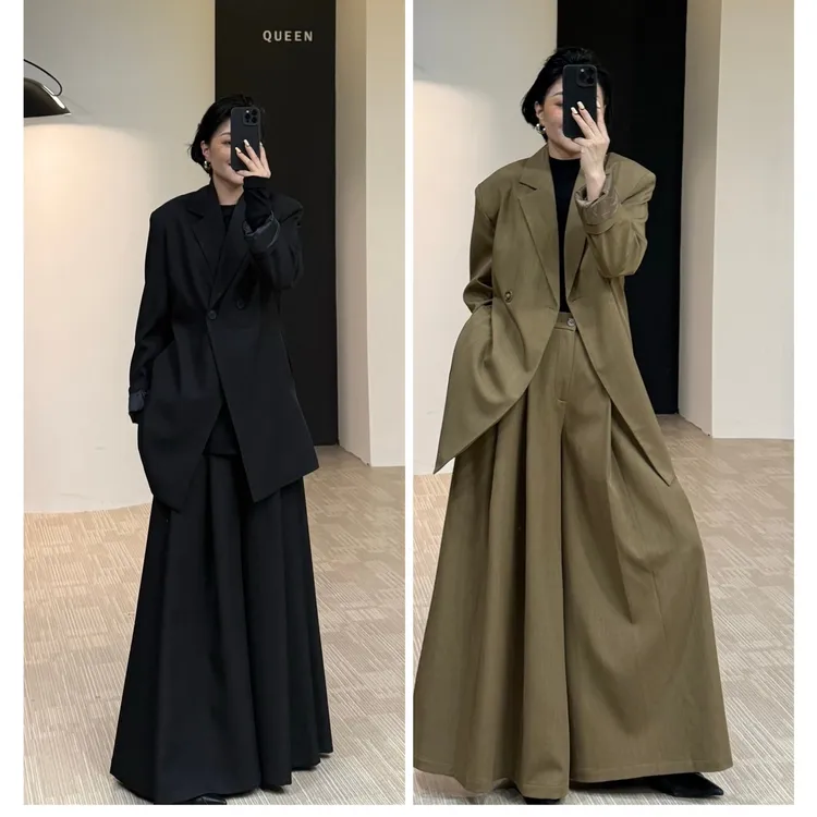 美丽私服气质西服套裤160斤以内（251096）