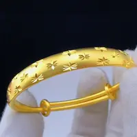 合金手镯 【满天星推拉手镯】