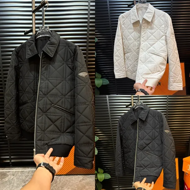 【清澈男装轻奢出品】JK9181/QINGCHE2025/高端欧货薄棉夹克外套