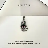 【挂件系列-双面点钻-怪兽拉bubu】通用装饰挂件