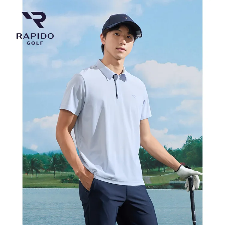 Rapido【新品】2025年春夏男士GOLF凉感防晒POLO衫VN5342C32