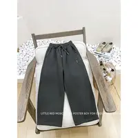 【10月11新款】童装男儿童休闲百搭加绒裤子2025秋冬新款MMK841425