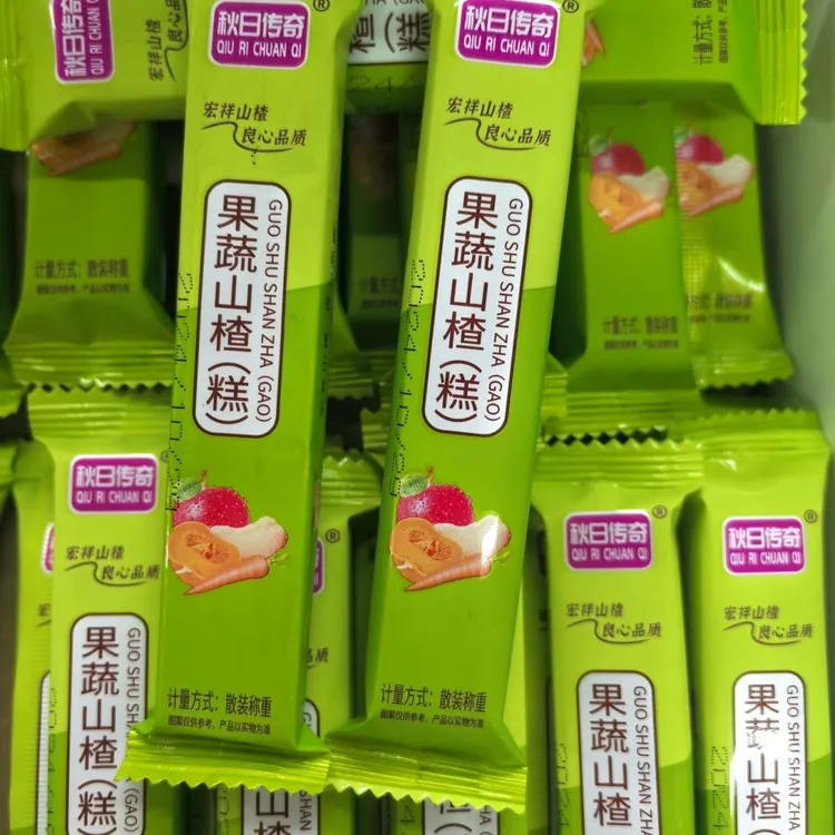 多味山楂条果丹皮山楂片卷零食