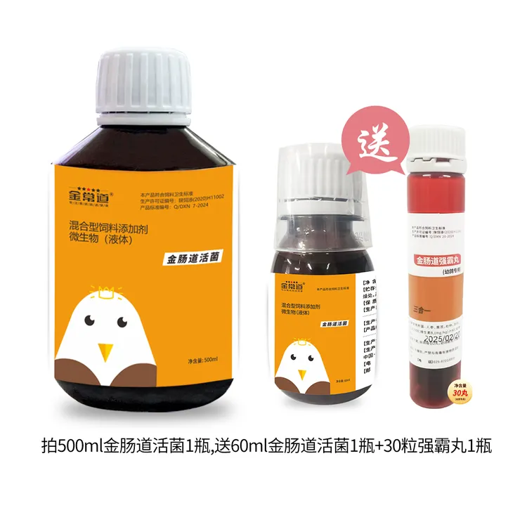 金常道金肠道活菌500ml+60ml+30丸金肠道强霸丸