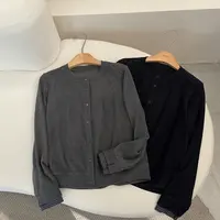 【墨涵精选】新款显瘦时尚气质休闲女士百搭卫衣外套27680