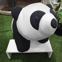能猫凳子万向轮凳子动物