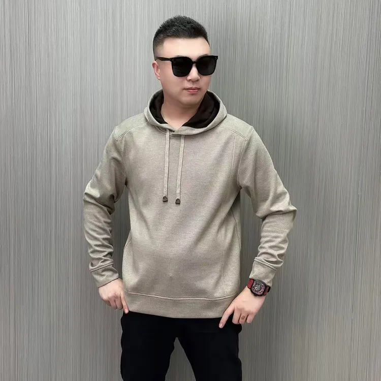 【68029】秋冬新品 时尚百搭 老钱风  新款连帽  男士长袖卫衣