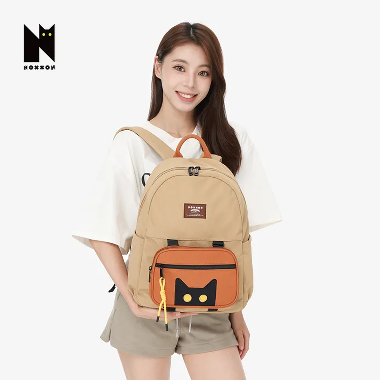 NOXXON琥珀流光 设计师原创款 时尚轻奢百搭减负双肩包NS0073