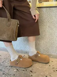 休闲风纯色2025包头款搭扣包头拖平底舒适韩版软底760-2