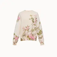 2216雅蓝标系列|阿拉针织衫国风印花针织毛衣2025秋冬新款