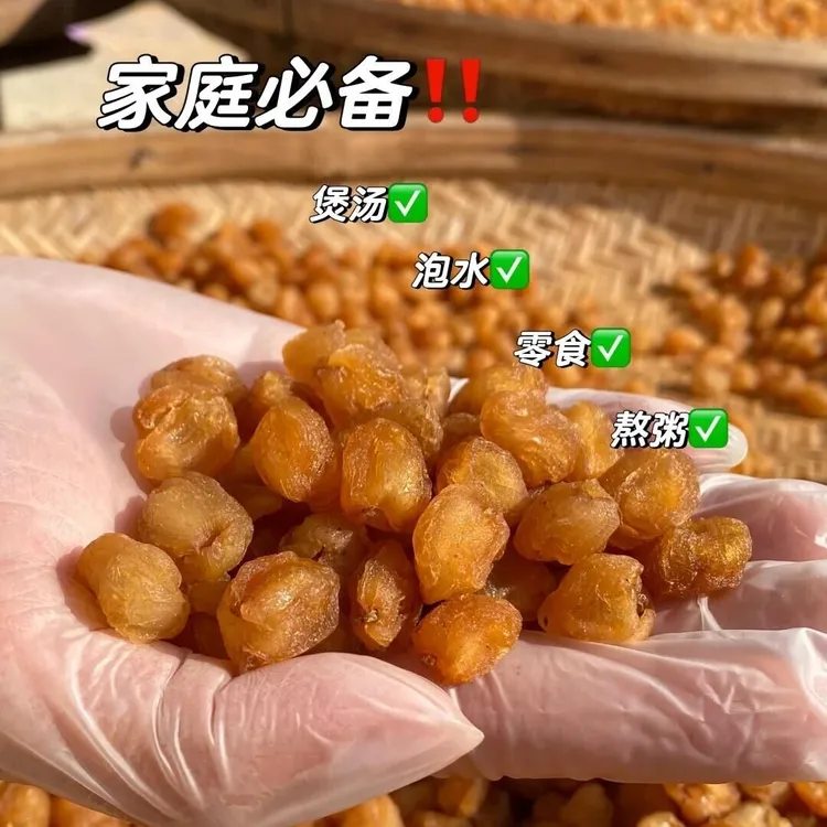 新货无核高州桂圆肉干老树龙眼肉干去核泡水去壳烘干肉厚香甜元肉