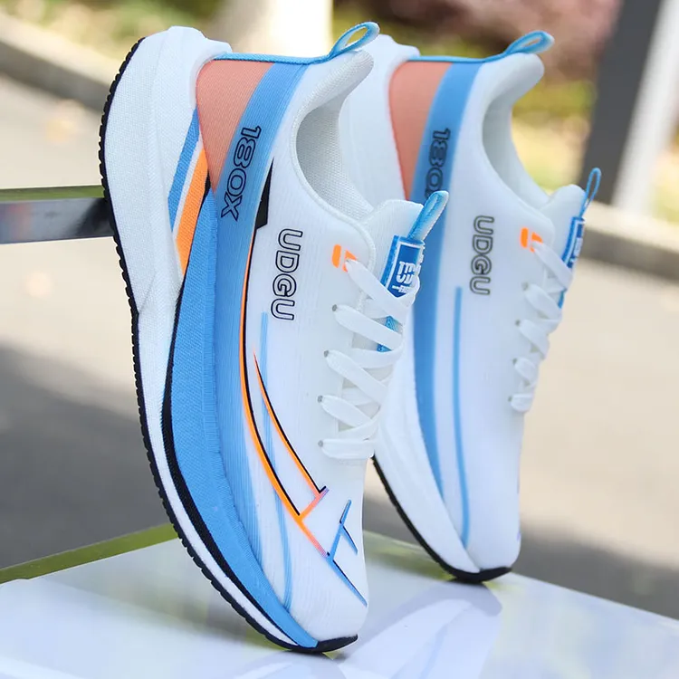 潮鞋男夏季田径体育课轻便运动鞋学生跳绳中考网面透气跑步鞋子