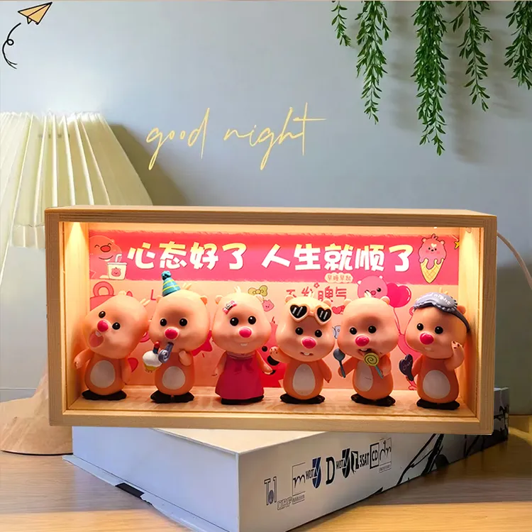 送朋友生日礼物女生实用小众LOOPY露比小夜灯女孩子10儿童12岁18