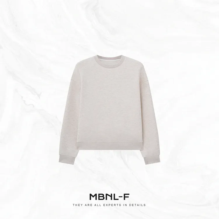 MBNL-F "舒适松弛" 100%棉密纺加绒卫衣 秦磊XM-XTZ3251-1