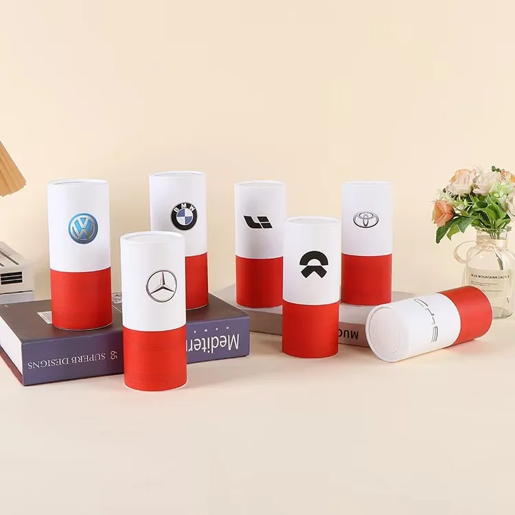 车标圆筒抽纸简约车载商用家用大容量出行便携式小巧加厚纸筒纸巾