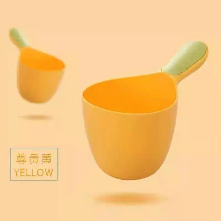 婴儿洗澡耐摔洗头杯勺子儿童加厚洗发杯水瓢可爱家用洗头发大号