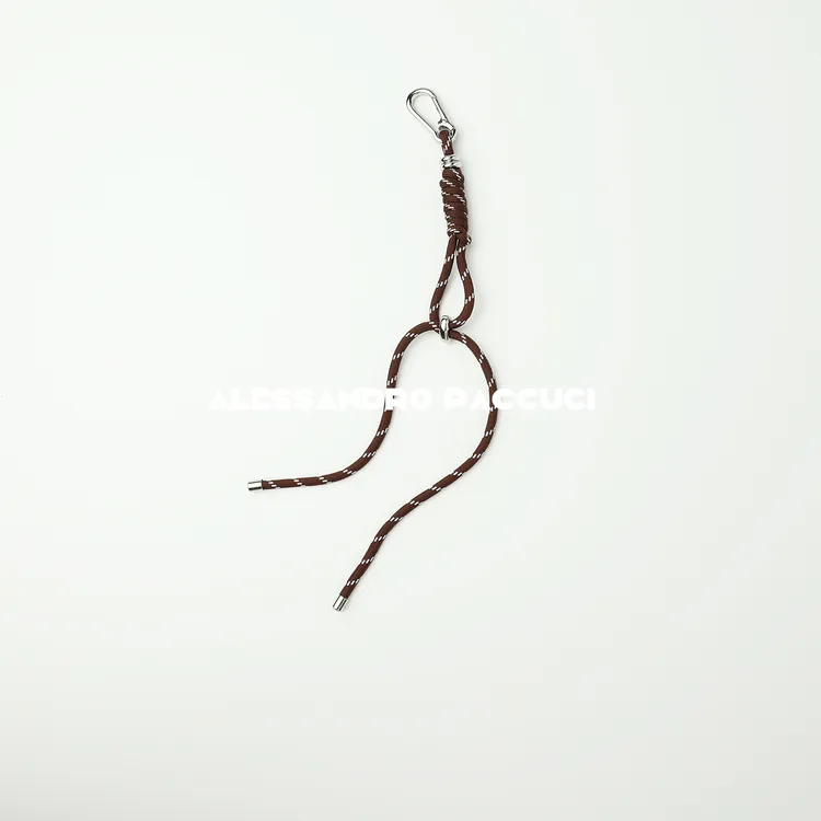 AP洛哥42110AQ【一物两用】咖啡棕耐看百搭简约手绳包挂件