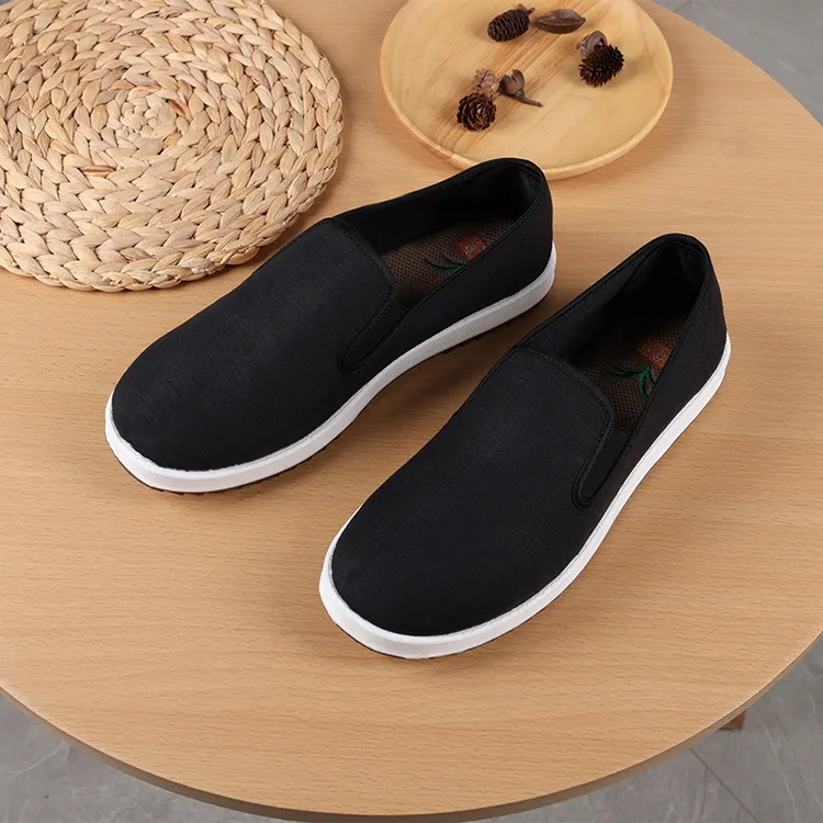 麻享【男鞋】纯汉麻休闲布鞋乌拉草鞋垫舒适透气夏秋季轻质FSY50875