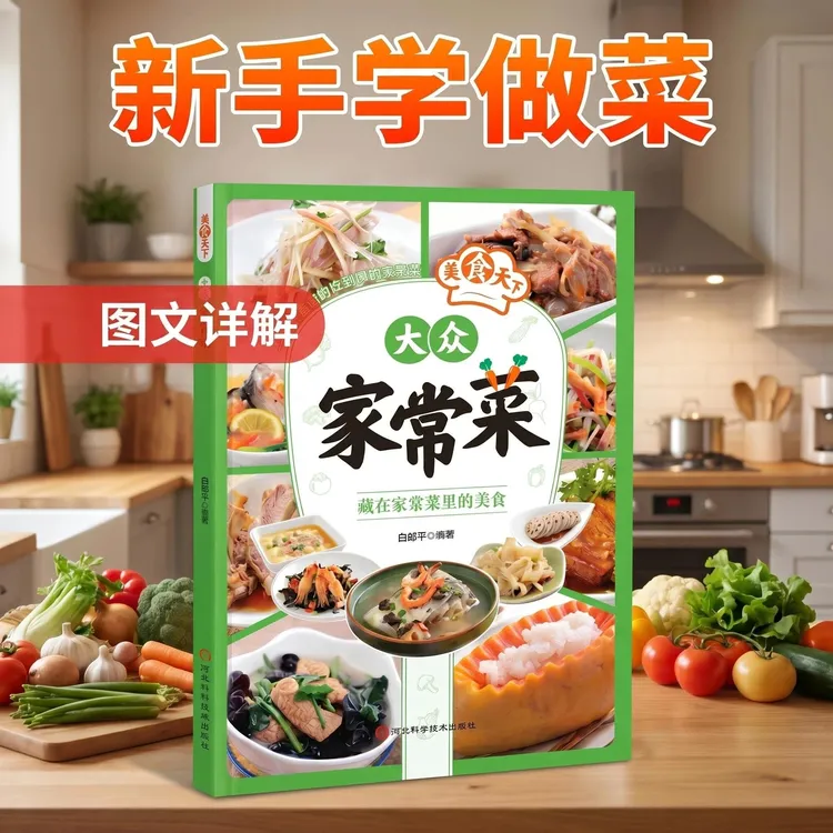 正版】大众家常菜新手入门菜谱家常菜大全舌尖上的中国好吃到爆书x