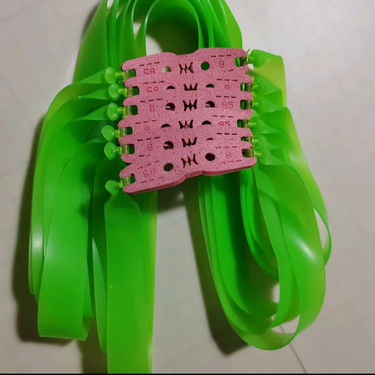 无架扁皮筋组短中长款弹力大寿命好