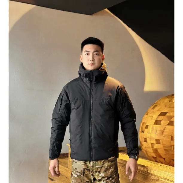 秋冬户外防寒保暖GEN2.2军版棉服防水防风冬季连帽棉服YKK拉链