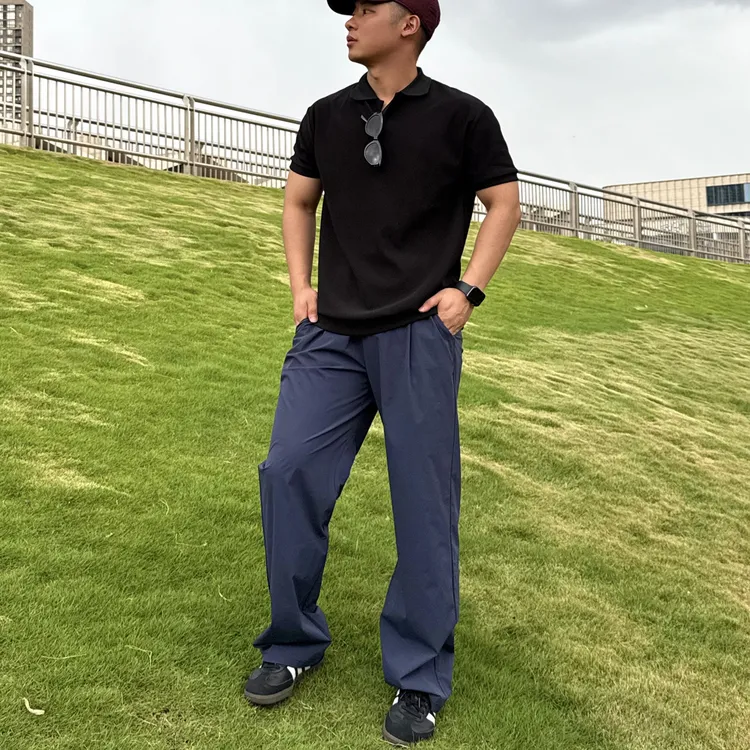 夏季早秋OLO神裤机能速干长裤运动通勤休闲裤训练裤男女凉感西裤