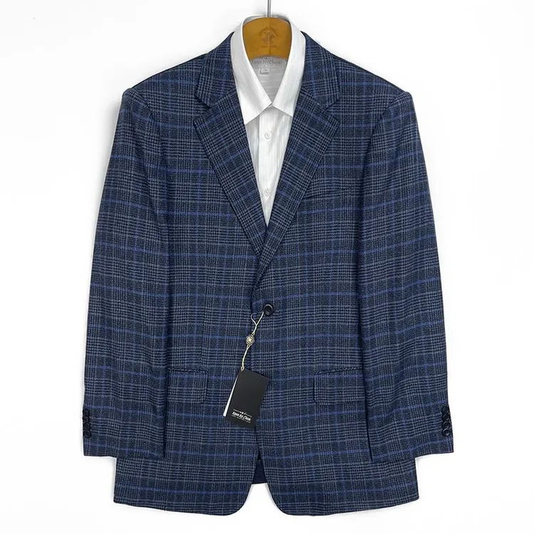 意大利1881 观家洋服撤柜 纯羊毛西装外套男士半衬休闲西装W2574B