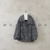 Moi et mon冬季新款摇粒绒加厚外套时尚豹纹外套