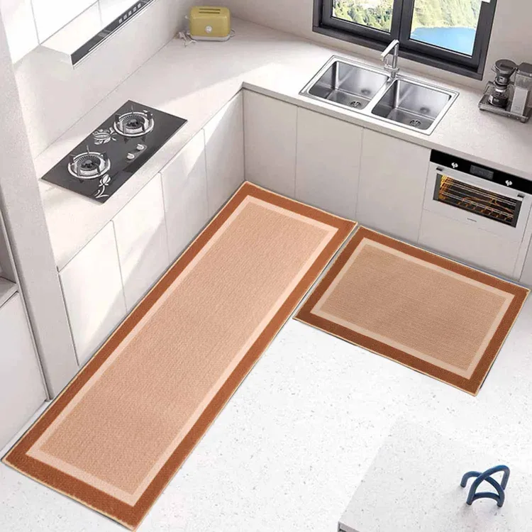 厨房专用吸水吸油防滑耐磨易打理入浴室户门玄关机织涤纶结实耐用