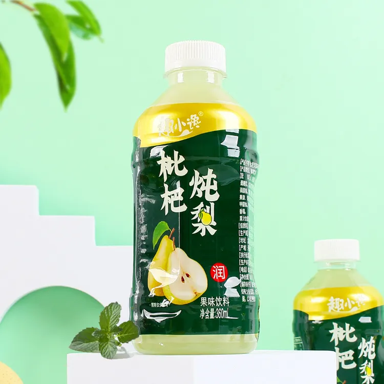 360ml*24瓶装枇杷炖梨果汁饮品网红冰糖雪梨汁果味饮料