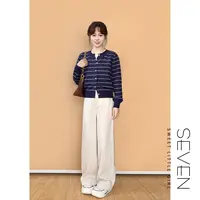 ⑦七七146小个子水洗杏色刺绣百搭显瘦四面弹牛仔裤女秋冬款小美说