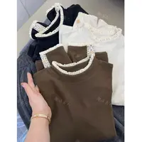 慕斯绒花边蕾丝」保暖搭配神器！秋冬可外穿绒感加厚内搭高级感上衣