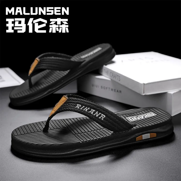 男士大码凉鞋夏季外穿防滑开车两用软底网红休闲沙滩踩屎感凉拖鞋