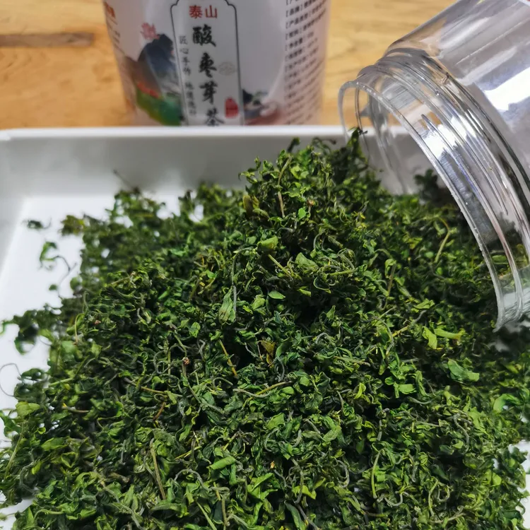 泰山酸枣芽茶新茶浓香型东方睡叶非遗传承人制作野生好睡眠