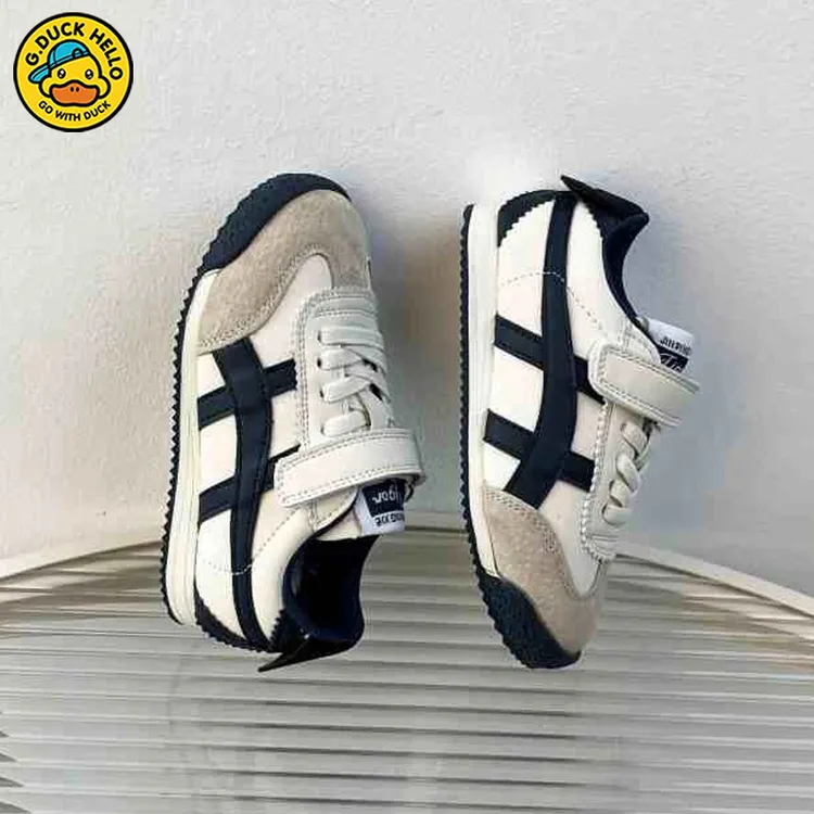 G.DUCK 小黄鸭男童阿甘鞋2025春秋新款休闲鞋男童板鞋女童休闲鞋