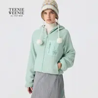 *TeenieWeenie小熊卫衣25秋新款休闲活力连帽外套TTMZ254T02T