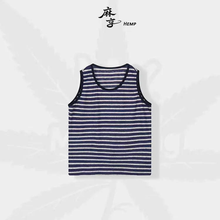 【女士】纯汉麻背心休闲中国风文艺复古透气中式2024253