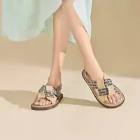 夏法式拖鞋女新款配裙子仙女风凉鞋M23-8或23-8