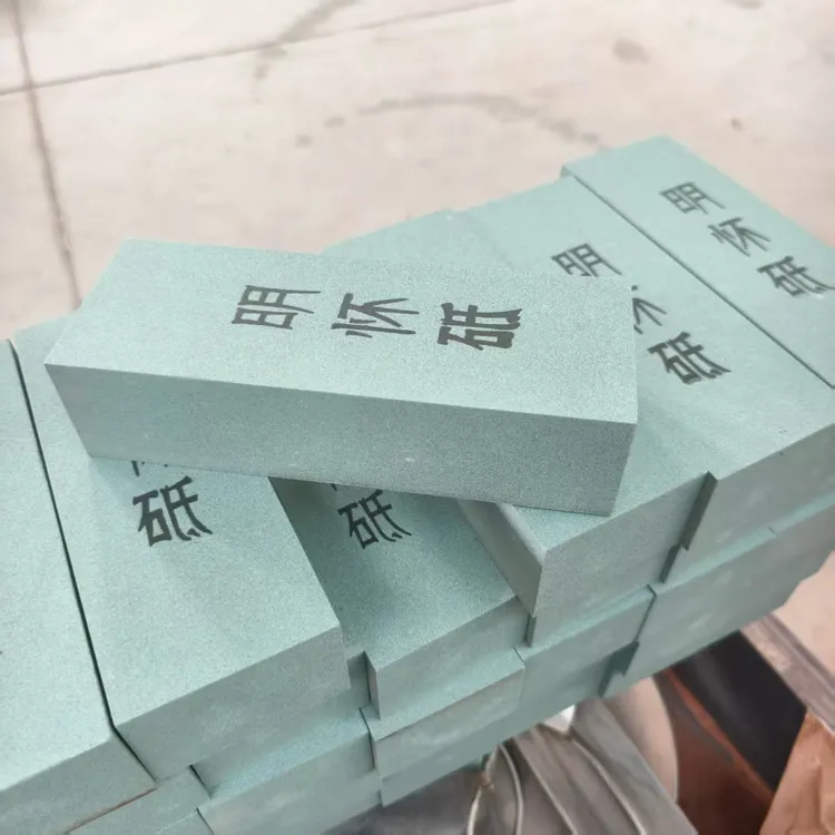 烧结绿碳化硅磨刀石 粗磨磨刀石新品粗磨400目绿碳，200/75/50毫米
