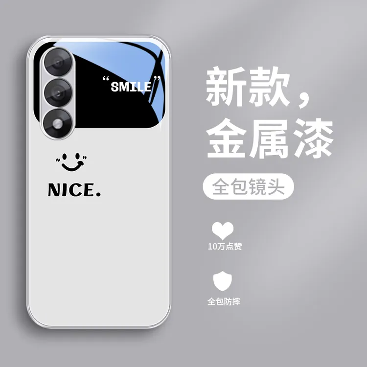 Nice视窗适用一加Ace5至尊版手机壳Ace5竞速版玻璃男士全包简约散