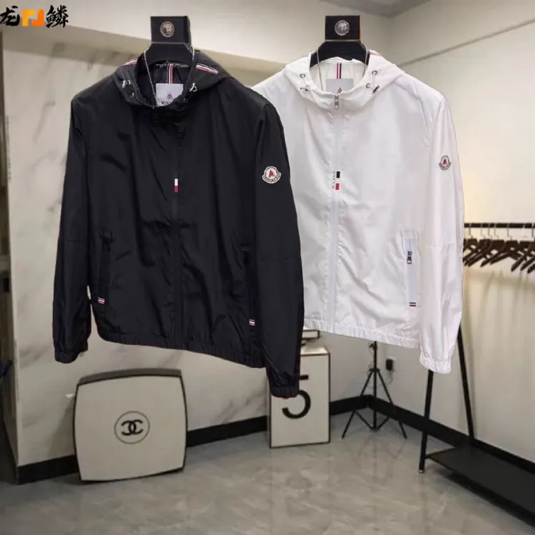 2025春夏季新款连帽夹克男装潮牌轻薄百搭男士休闲外套男上衣青年