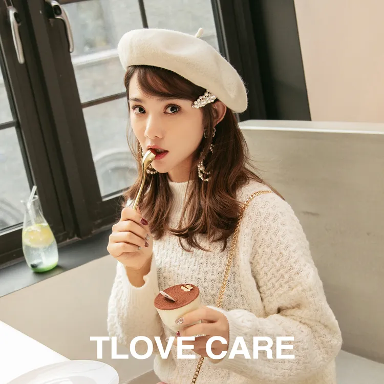 9552秋冬复古百搭纯色贝雷帽秋冬季时尚百搭贝雷帽子