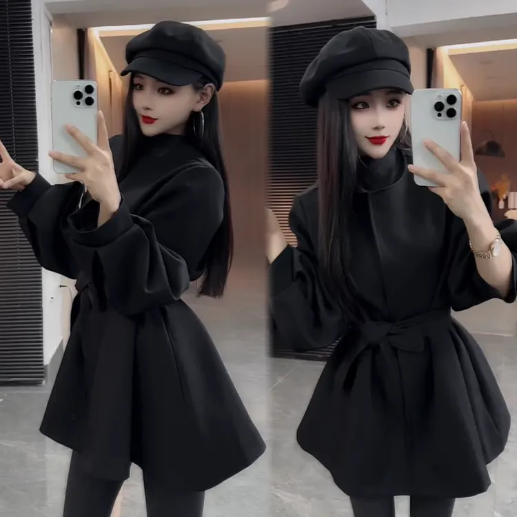 2025秋季新款时尚显瘦气质网红高档洋气女高级百搭宽松大码外套潮