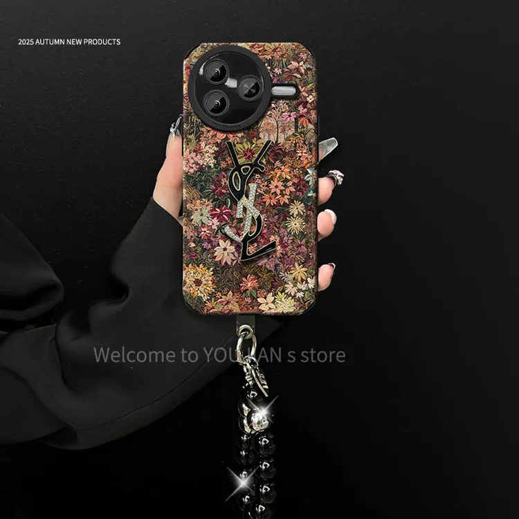 汇客凡品【红米K80/K80Pro】花海秘境创意潮牌网红防摔手机壳