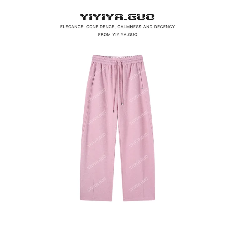 yiyiya.Guo艺艺吖休闲时尚百搭直筒裤090162SS52